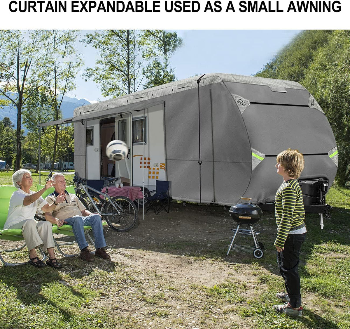 27-30 Non-Woven Fabric Waterproof RV Cover F191