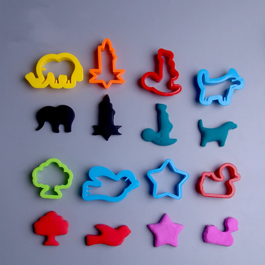 26 Pieces Play Dough Tools Set with Molds Rollers Cutters U770027