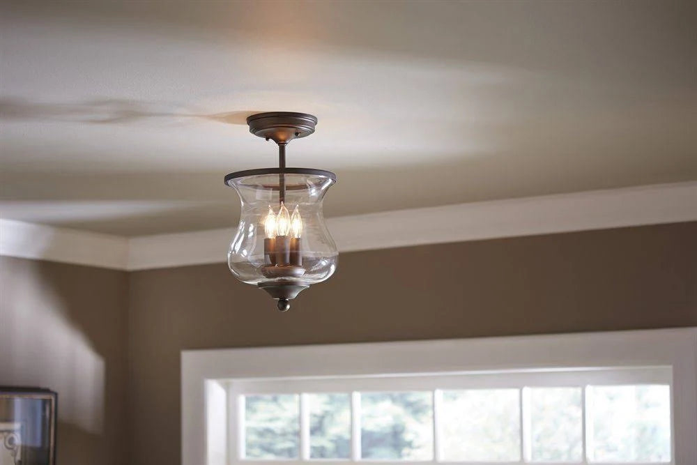 3 Light Semi-Flush Mount J73283