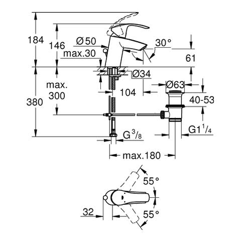Single Lever Basin Mixer Y868228