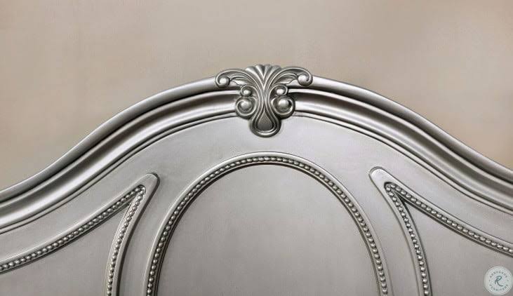 Silver Gray Twin Panel Bed M752652