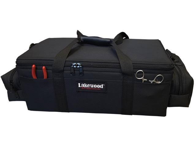 Black Soft-Sided Fishing Lure Case D787