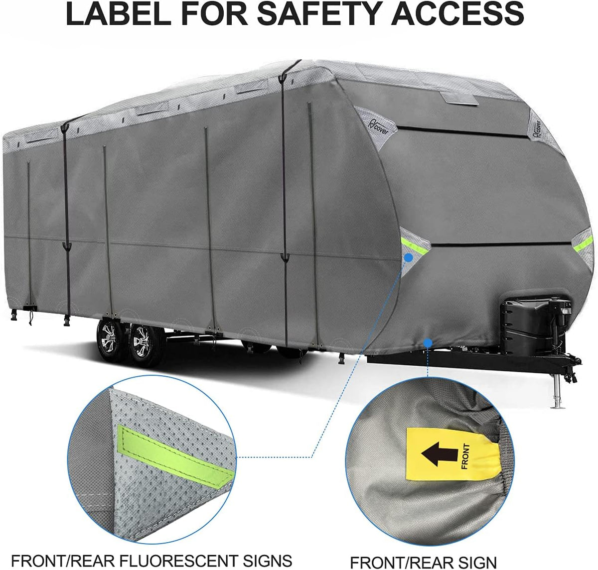 27-30 Non-Woven Fabric Waterproof RV Cover F191