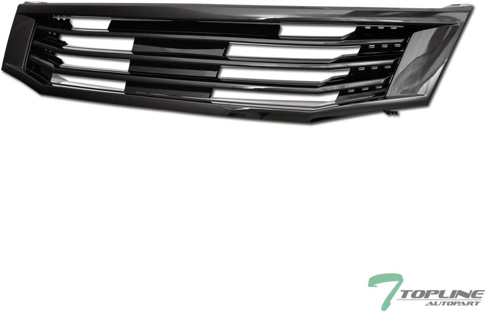 Glossy Black Front Grille Pack of 2 E7609
