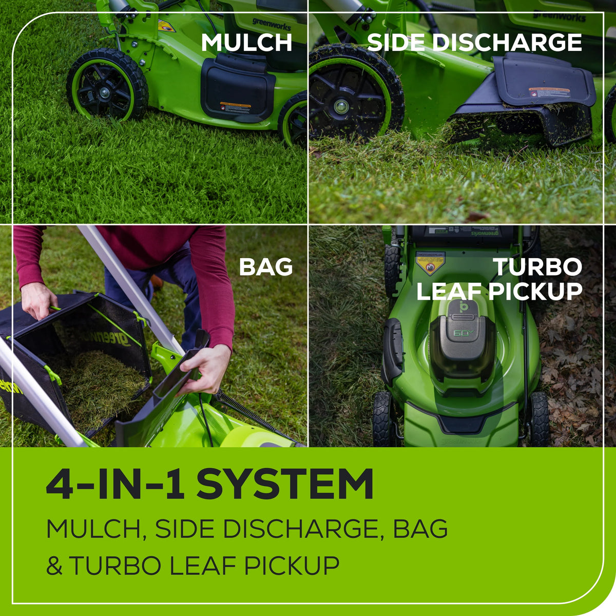60V 21 Push Lawn Mower with Battery & Charger O867151