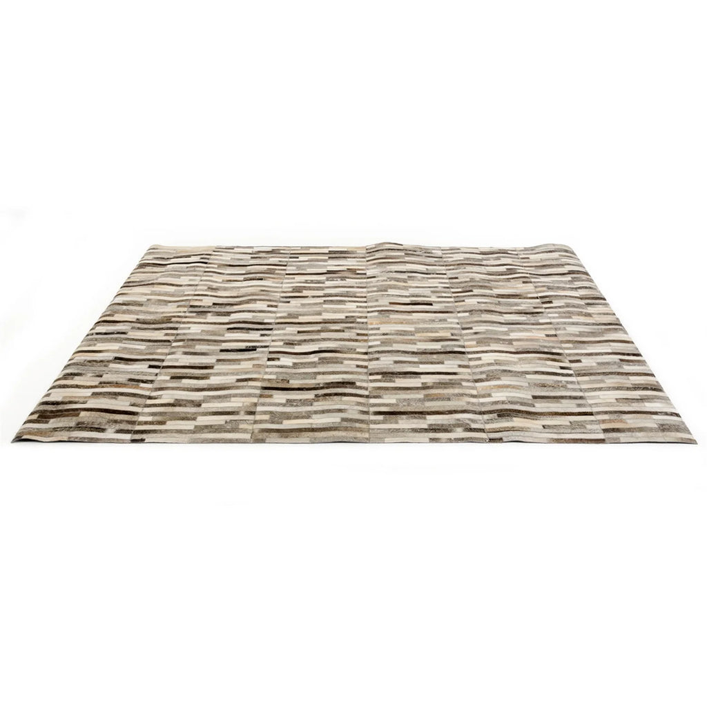 Modern Leather Small Area Rug Z328375