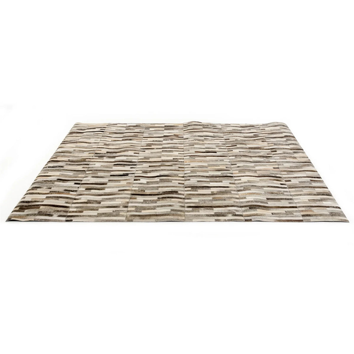 Modern Leather Small Area Rug Z328375
