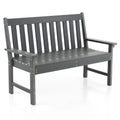 All-Weather HDPE 2-Person Outdoor Bench I4486