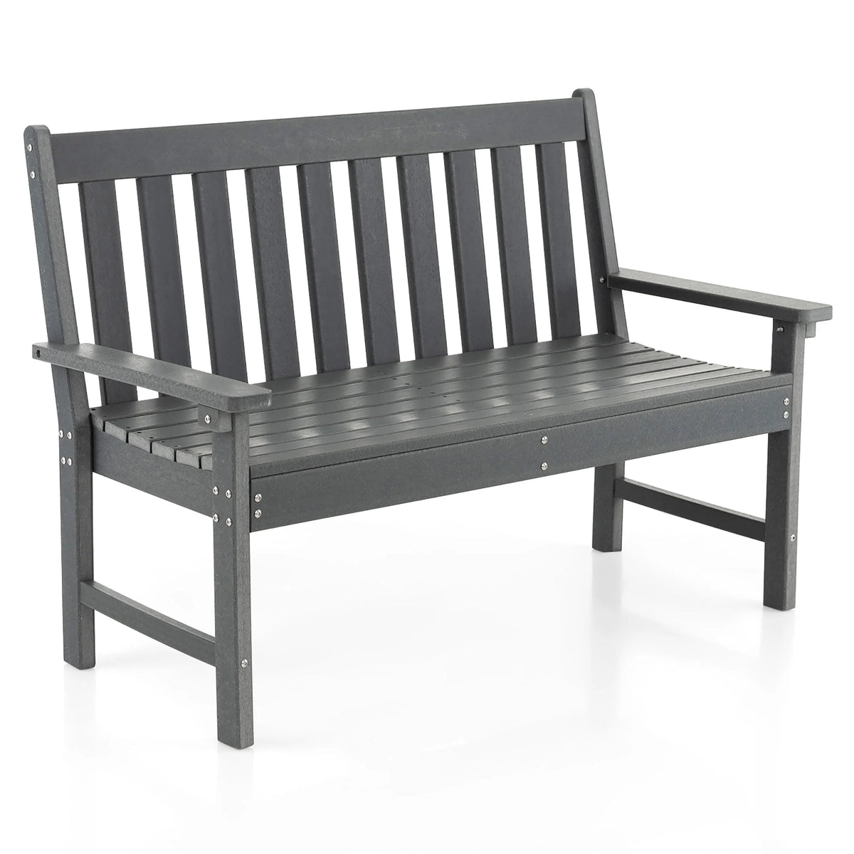 All-Weather HDPE 2-Person Outdoor Bench I4486