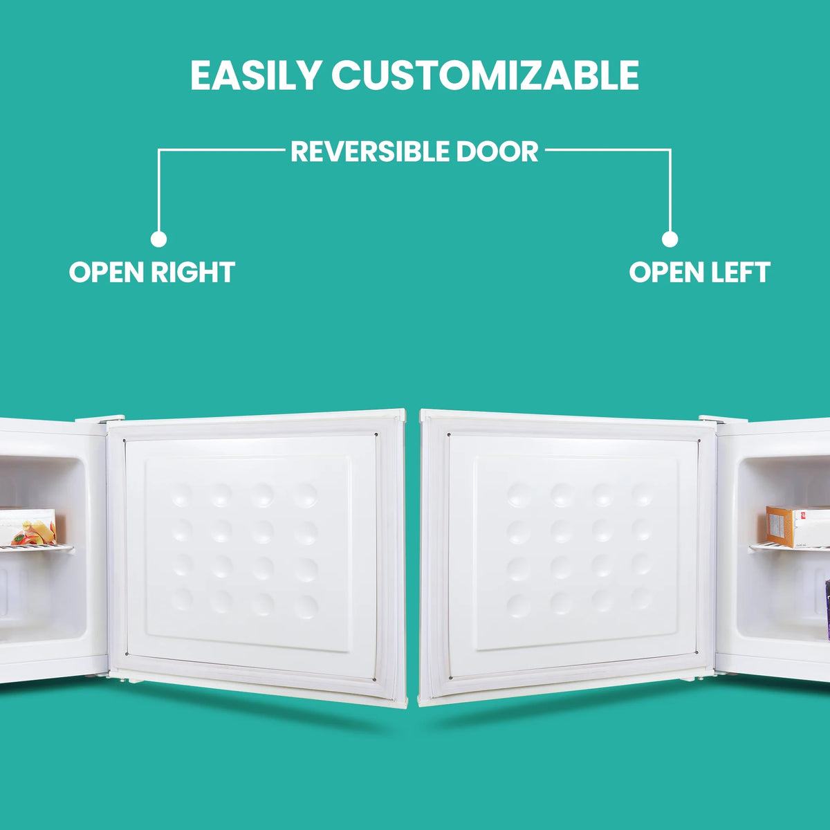 White 1.2 cu ft Upright Freezer Z197