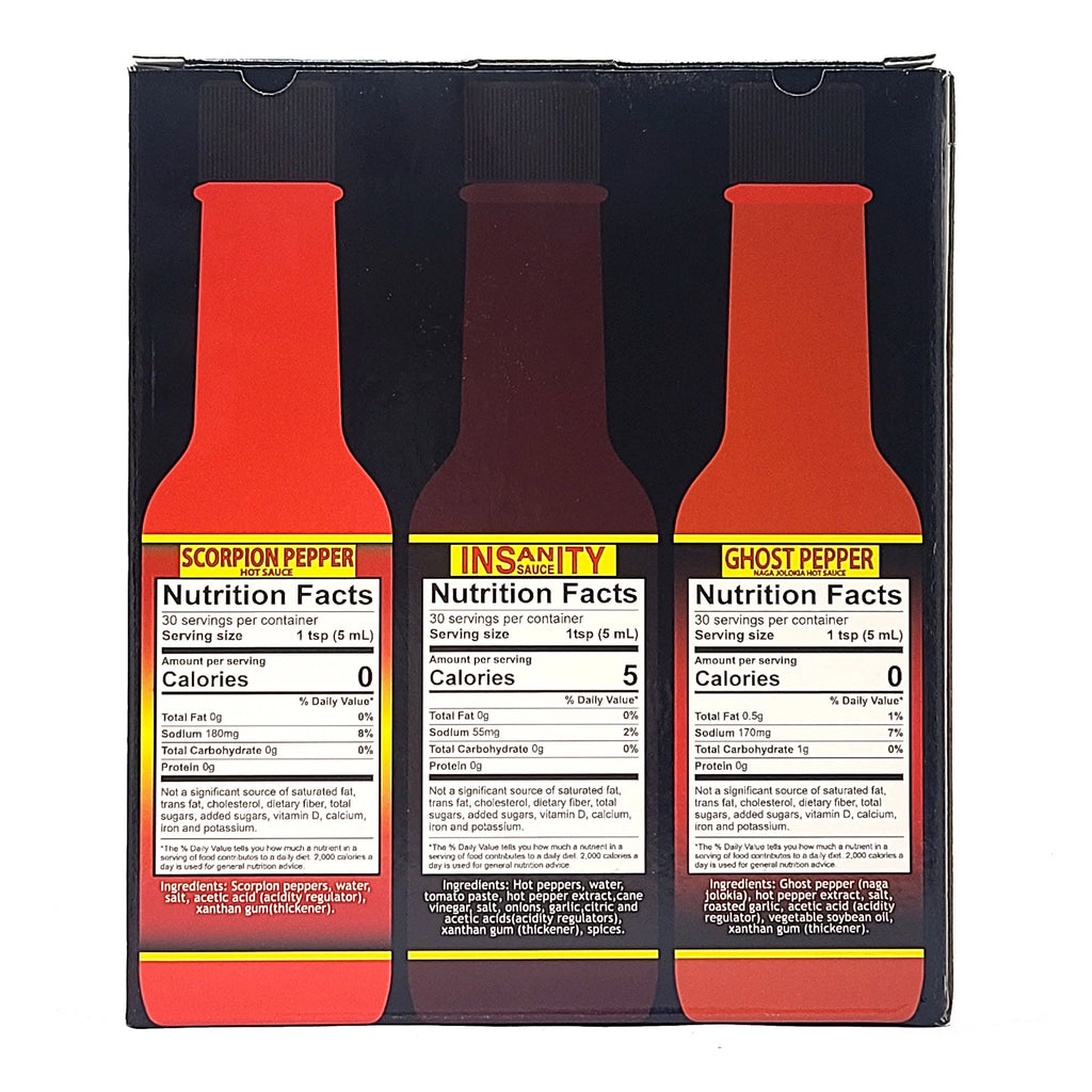 Super Hot Sauce Gift Set 3-Pack 5 Oz. Each G965