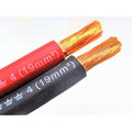 4 AWG Welding Cable Black Red 125 ft R6522