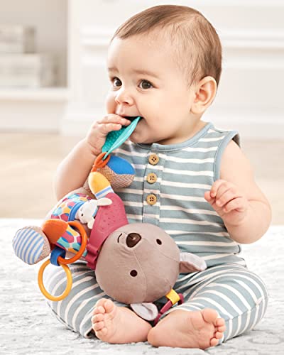 Baby Activity and Teething Toy with Rattle and Textures L7422