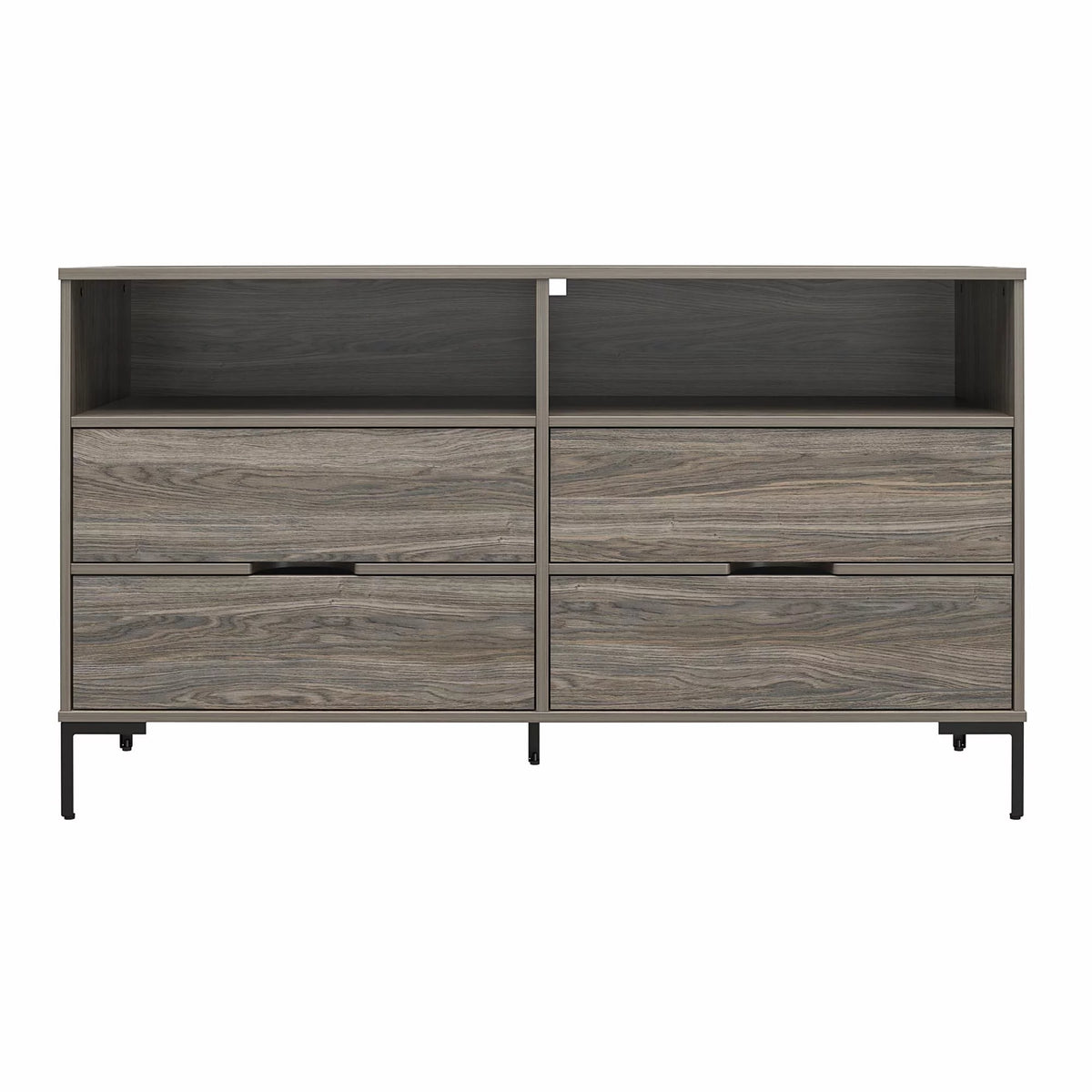 Weathered Oak Wide Dresser J208488