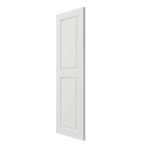 12x22W x 61x22H Exterior Composite Raised Panel Shutters (Per Pair), Unfinished Q1779