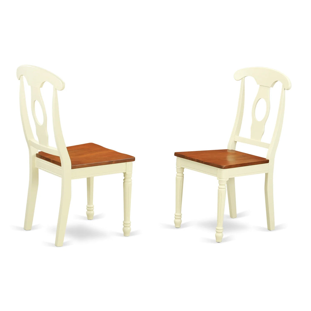 5 Piece Wood Dining Table and Chair Set K14325