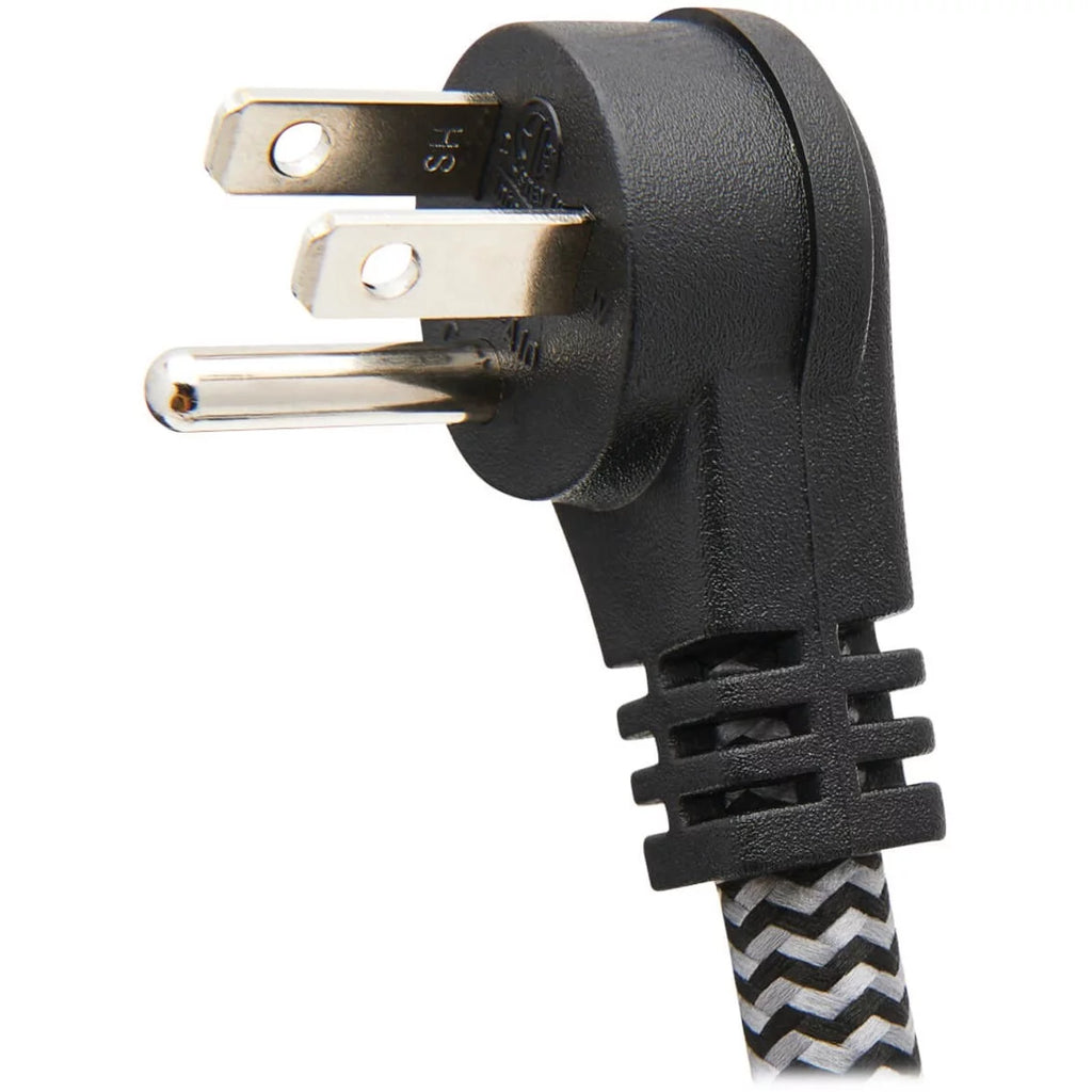 Surge Protector with 4 Outlets & 4 USB-A Ports 6ft Cord Black M39475
