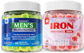 Mens Multivitamins + Vegan Iron K5096