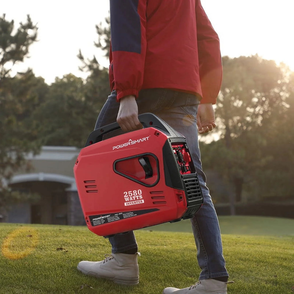 2580W Portable Gas Powered Inverter Generator with USB Outlet H9245