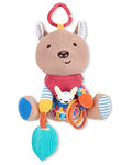 Baby Activity and Teething Toy with Rattle and Textures L7422
