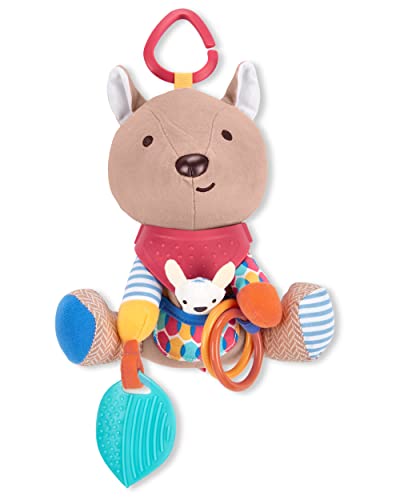Baby Activity and Teething Toy with Rattle and Textures L7422