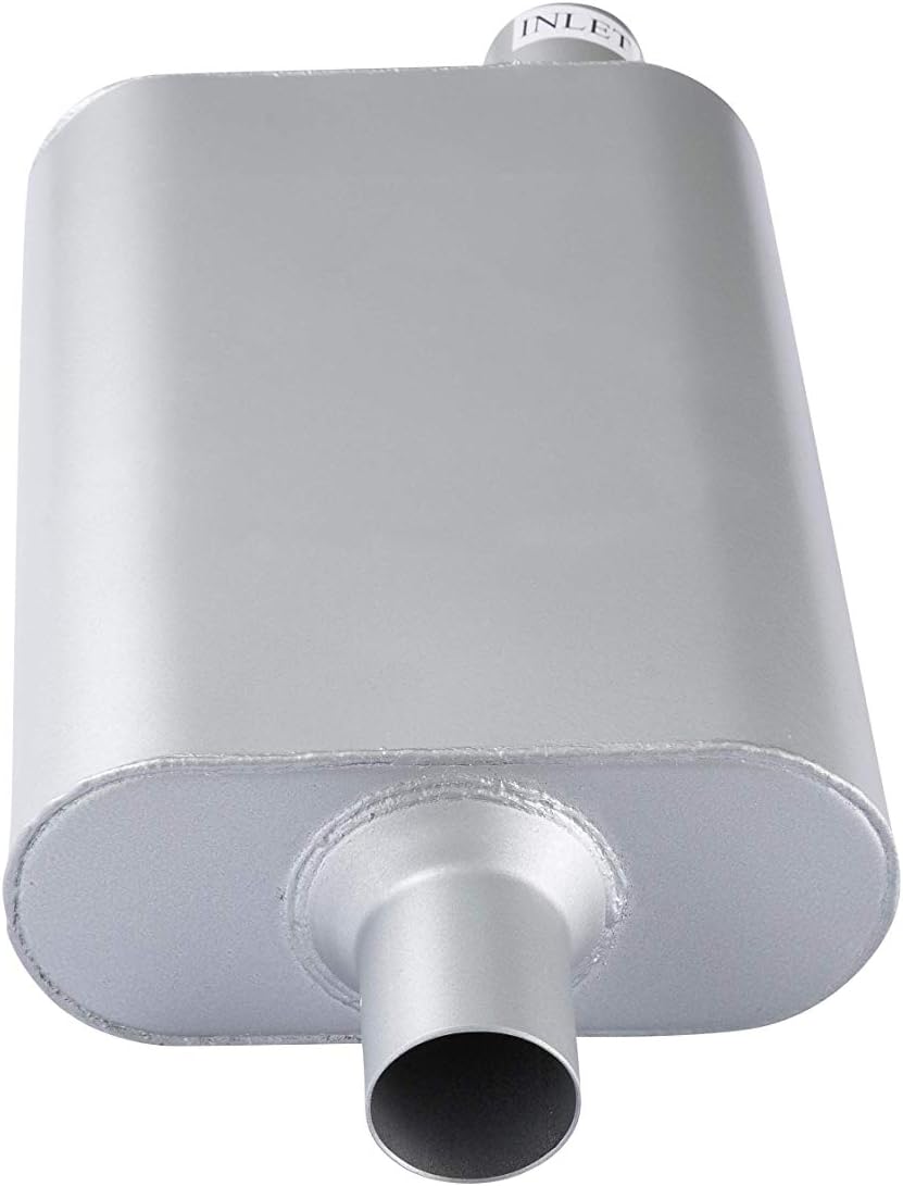 2 inch Inlet/Outlet Dual Chamber Muffler Pack of 2 D316297
