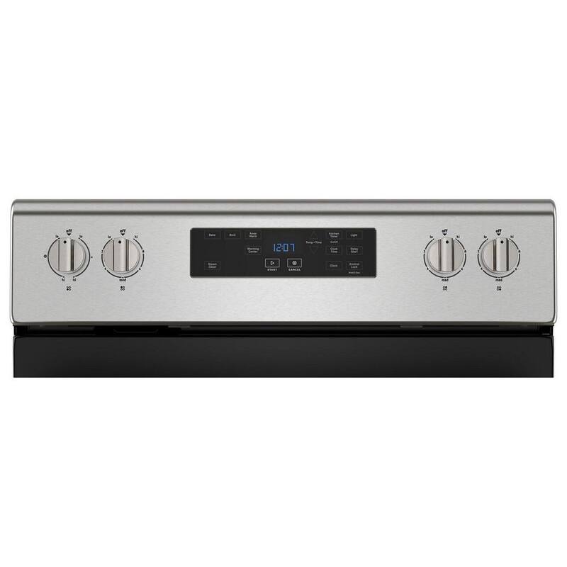 5 Element Freestanding Electric Range in Stainless Steel H501