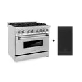 36 4.6 cu. Ft. Gas Burner Electric Oven Stainless Steel M763