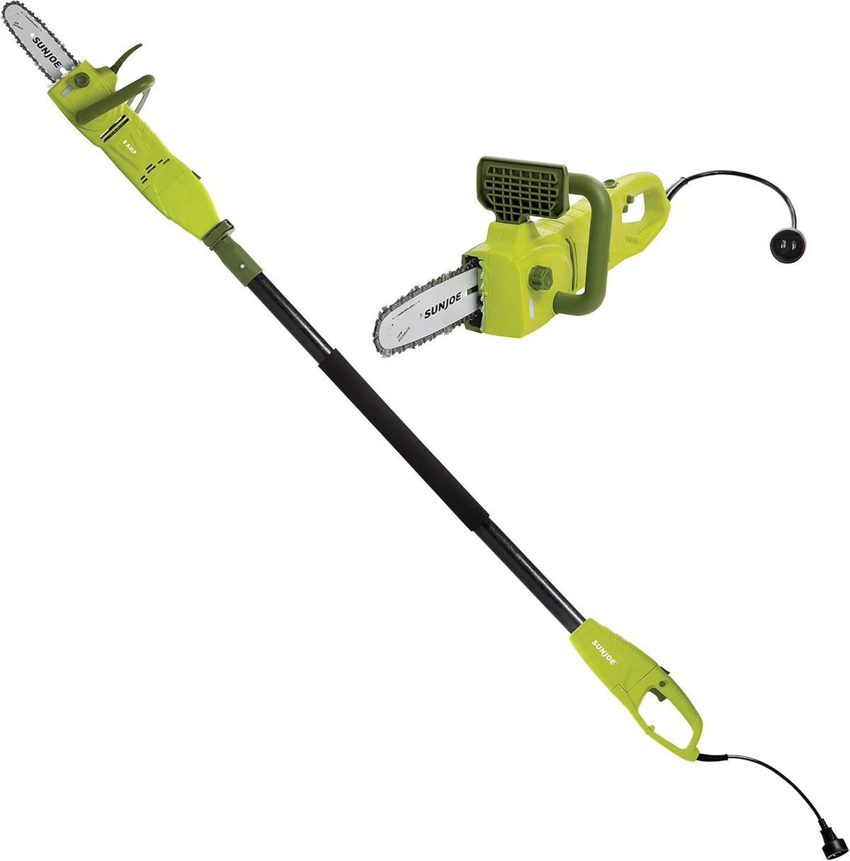 8-Inch 8.0 Amp 2-in-1 Convertible Pole Chain Saw U31767