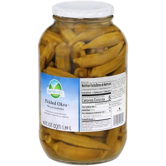 Okra Pickle 64 Ounces L4102