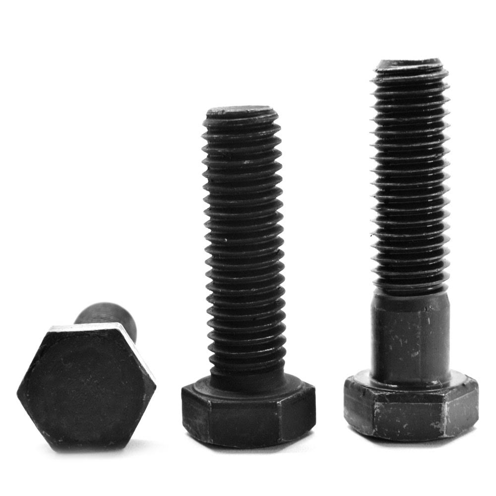 Black Oxide Medium Carbon Steel Hex Cap Screw U8629