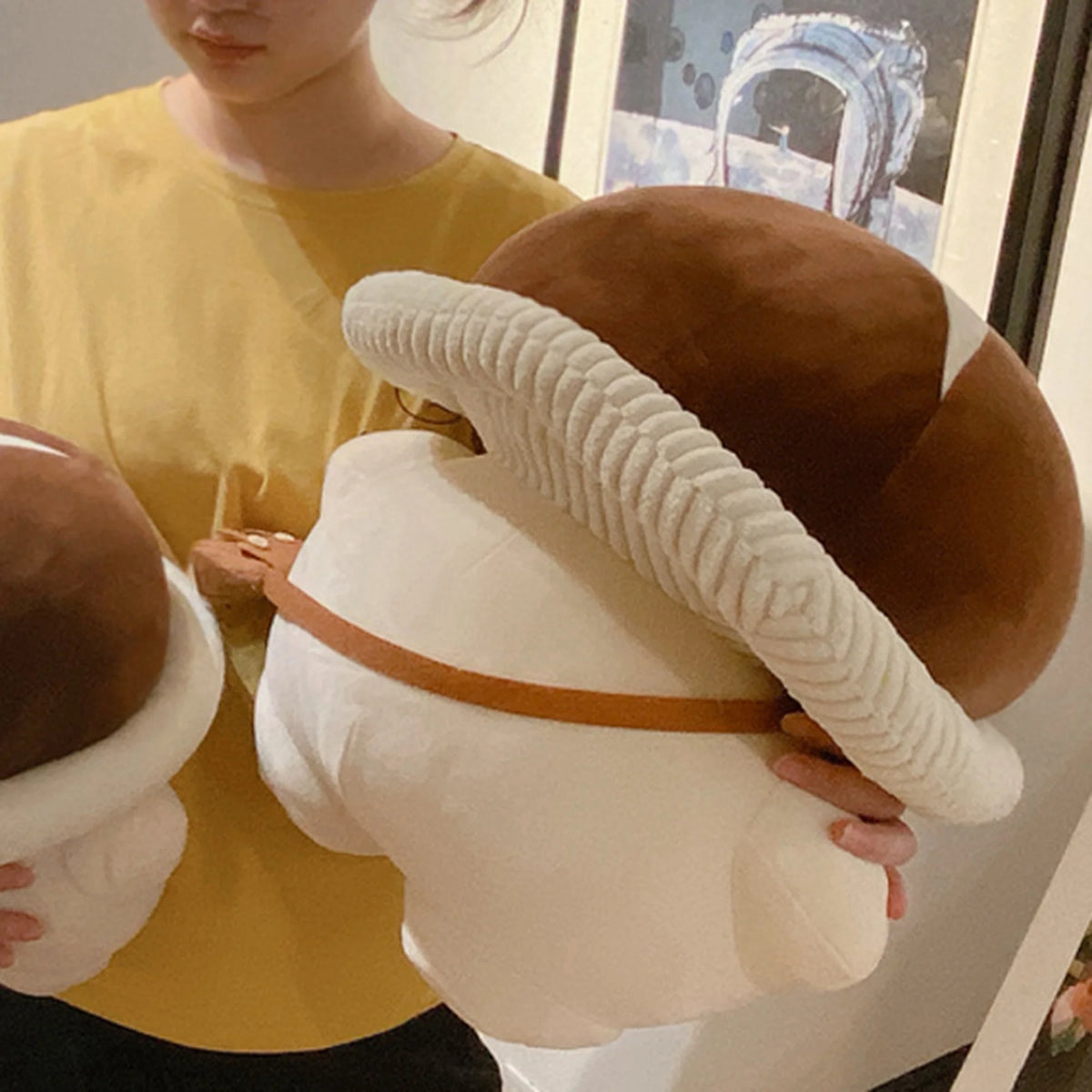 Soft Plush Mushroom Doll Pillow V861504