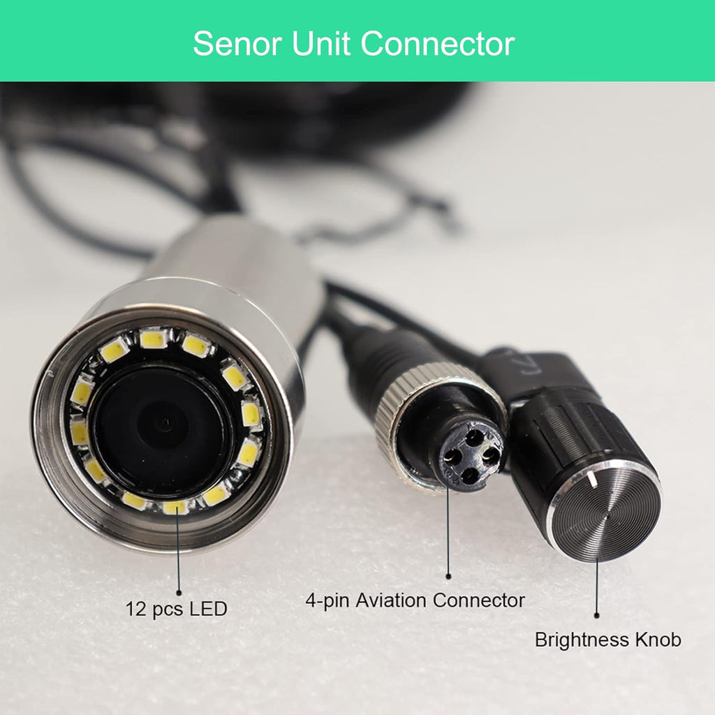 Modular Underwater Camera KIT with 1 Main Unit XVR04M and 3 Sensor Units S1579