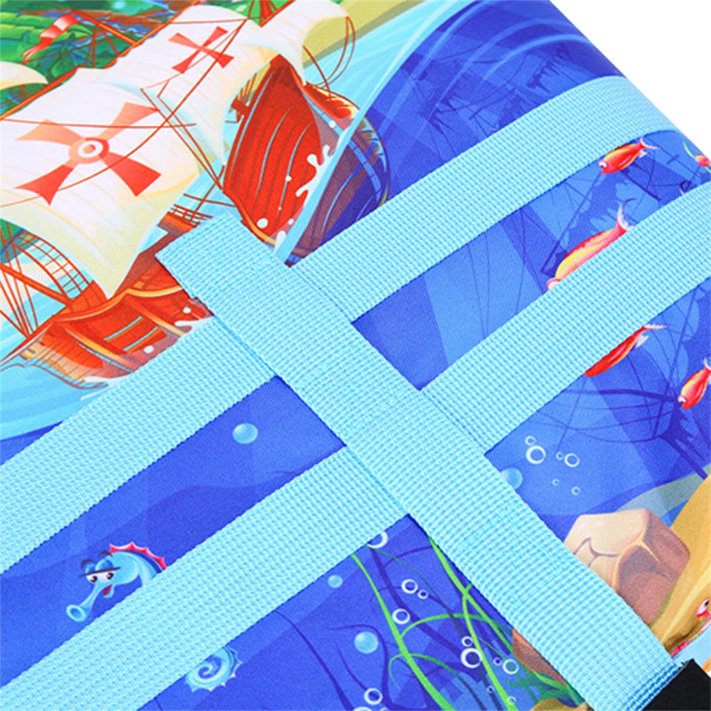 Cartoon Swim Vest with Adjustable Safety Strap F199