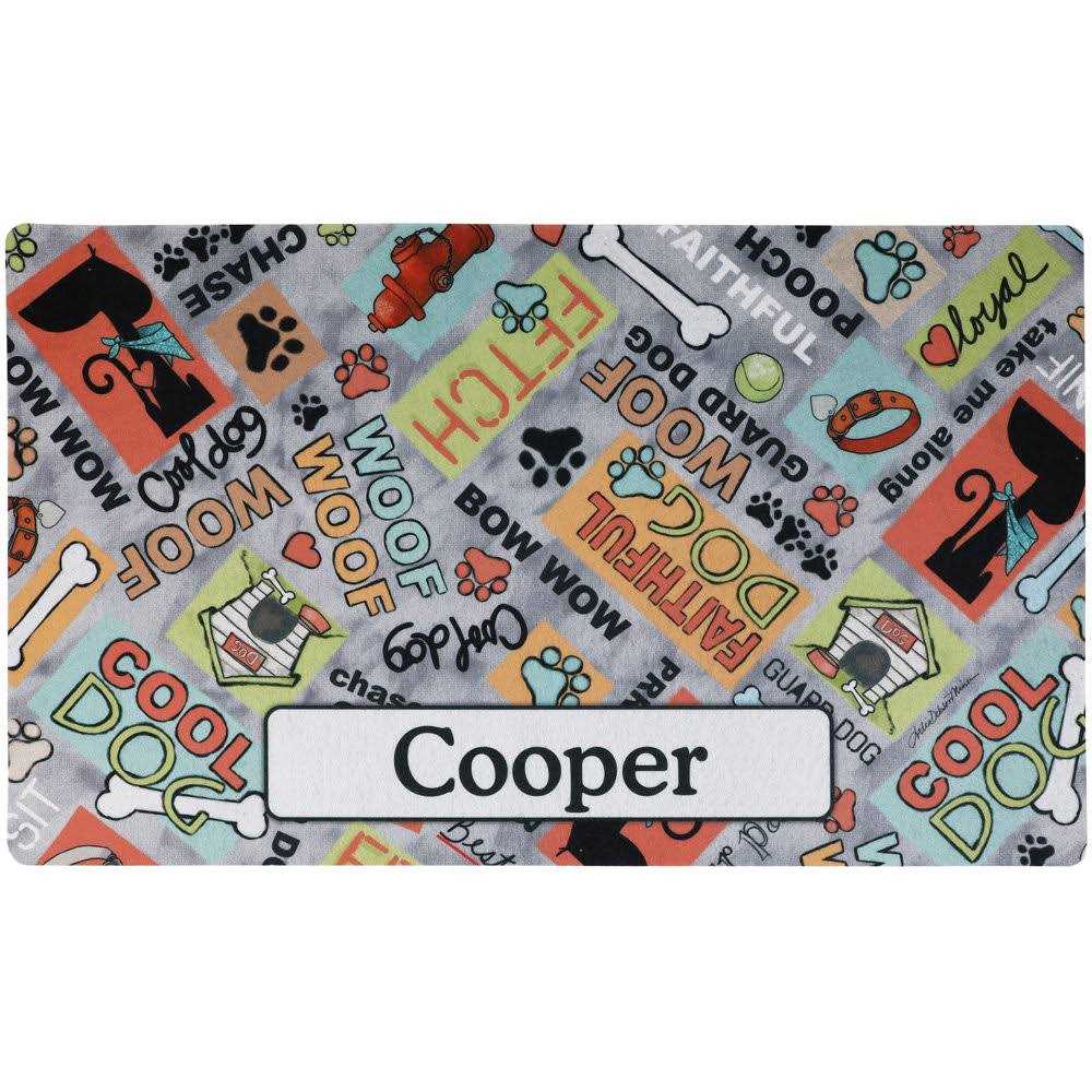 Personalized Pet Bowl Placemat C32209
