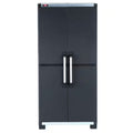 Black Plastic Freestanding Cabinet X107103