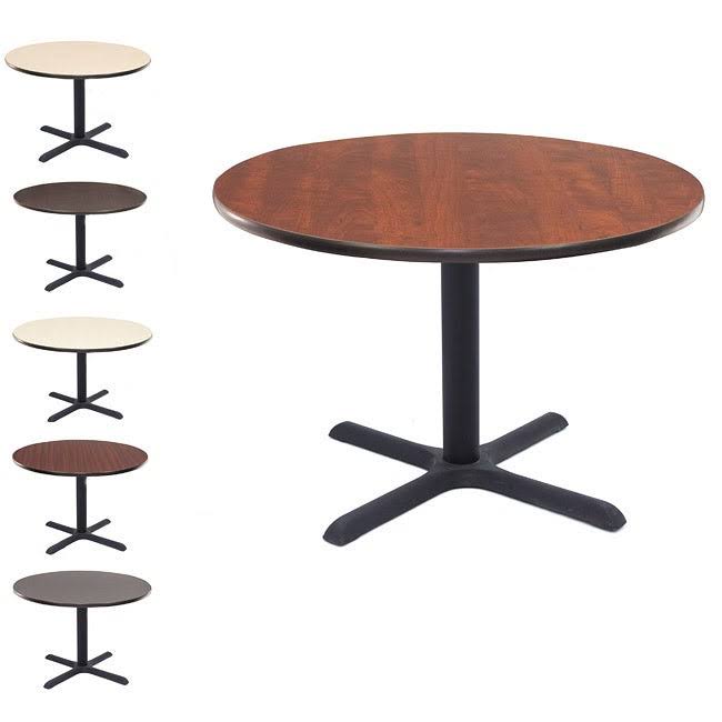 Beige Round Breakroom Table E89749