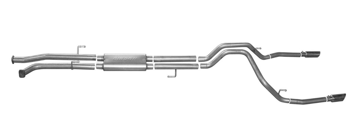 Stainless Cat-Back Dual Split Exhaust System P518