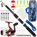 Telescopic Fishing Rod and Reel Combo with Carry Case 36pcs Fishing Tackle Set Z12970