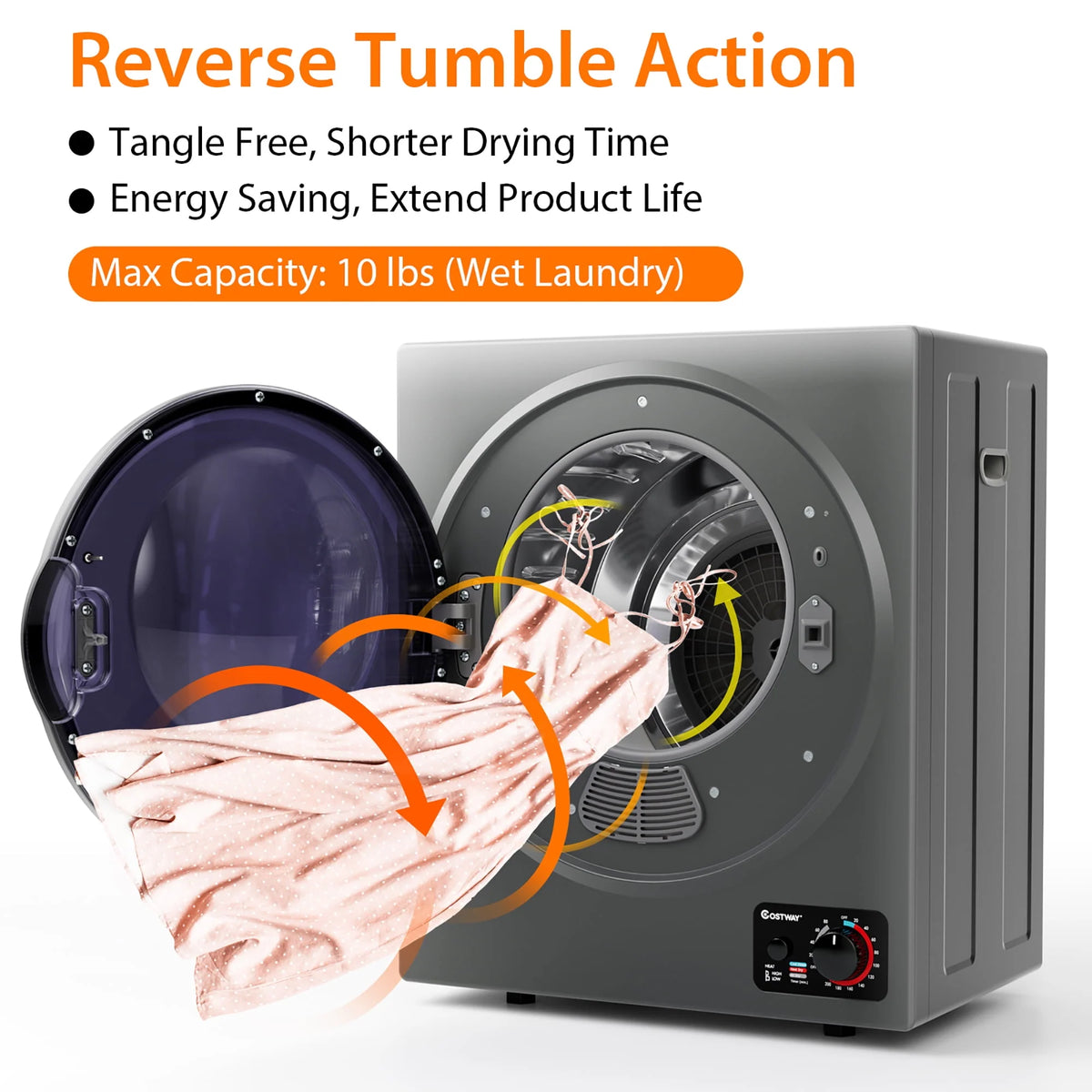 Compact Electric Laundry Dryer 1.5 cu.ft. V322854