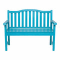 Aqua Wood Garden Bench D605