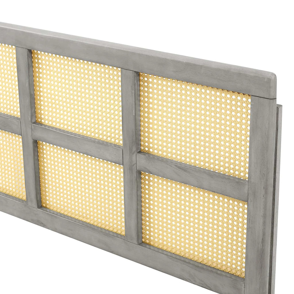 Grey Wood Full Size Headboard H26640