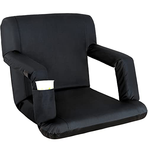 20.5"/25" Wide Padded Stadium Seat with Back Support B29743