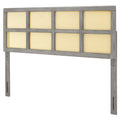 Grey Wood Full Size Headboard H26640
