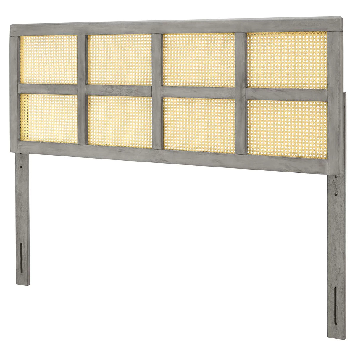 Grey Wood Full Size Headboard H26640