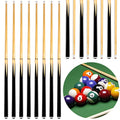 2 Piece 58 Inch 12 oz 13 mm Hardwood Pool Cue W517