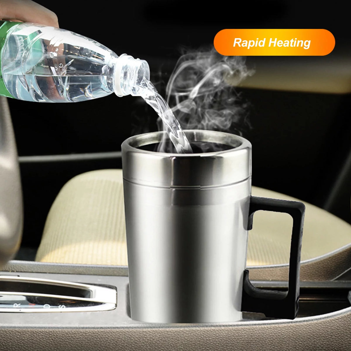 300ml 24V Stainless Steel Electric Car Kettle B865209