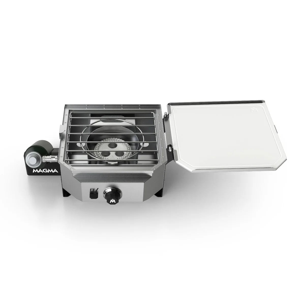 Single Burner Camping Stove with Grill Top & Griddle Top R24332