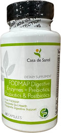 FODMAP Digestive Enzymes with Probiotics Prebiotics & Postbiotics I6687