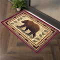 Red Rectangle Rug O631041